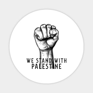 We Stand With Palestine Magnet